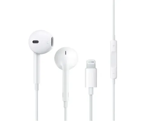 Навушники WiWU Lightning Wired Earphone EB302 (bluetoothe mode) White mag-6973218933054153559