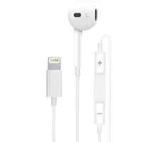 Навушники WiWU Lightning Solobuds Wired Earbuds EB306 White mag-6977703657197153619