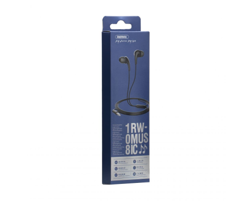 Навушники Remax RW-108 black PLS-00-00048685