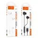 Навушники дротові HOCO M117 Victory universal digital earphones with mic. Type-C Black mag-6942007673235153128
