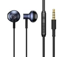 Навушники Baseus Encok 3.5mm Wired Earphone H19 Black NGH19-01 mag-6953156203884147500