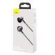 Навушники Baseus Encok 3.5mm Wired Earphone H19 Black NGH19-01 mag-6953156203884147500