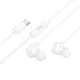 Навушники дротові HOCO M117 Victory universal digital earphones with mic. Type-C White mag-6942007673242153129