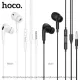 Навушники дротові HOCO M101 Pro Crystal sound wire-controlled earphones with mic. Білі mag-6931474782380145262