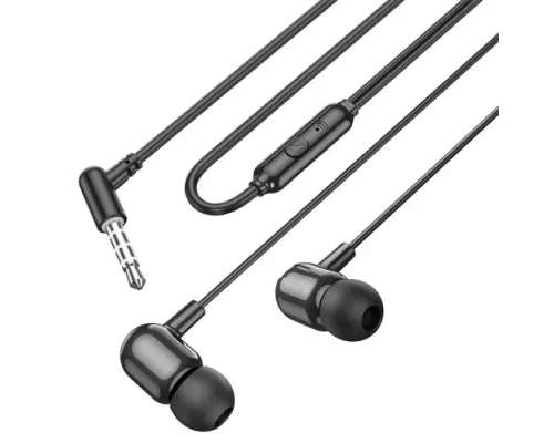 Навушники BOROFONE BM84 Berry universal headset with microphone чорні mag-6941991105241152672