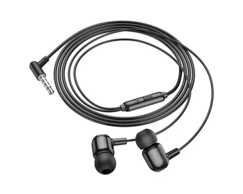 Навушники BOROFONE BM84 Berry universal headset with microphone чорні mag-6941991105241152672