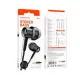 Навушники BOROFONE BM87 Element metal universal earphones with microphone чорні mag-6941991106323152222