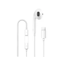 Навушники WiWU Type-C Solobuds Wired Earbuds EB307 White mag-6977703654745153604