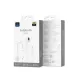 Навушники WiWU Type-C Solobuds Wired Earbuds EB307 White mag-6977703654745153604