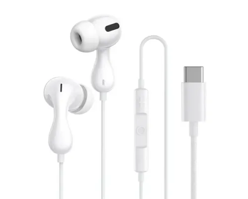 Навушники Baseus Encok CZ20 Type-C Wired Earphones White A00171400213-00 mag-6932172657857145718