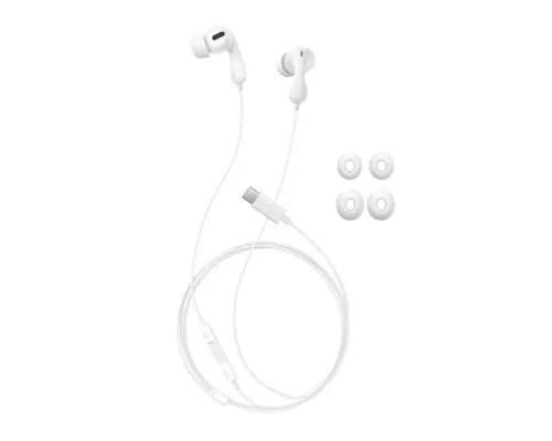 Навушники Baseus Encok CZ20 Type-C Wired Earphones White A00171400213-00 mag-6932172657857145718