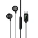 Навушники дротові HOCO M118 Type-C Column universal digital earphones with microphone Black mag-6942007675697153939