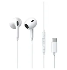 Навушники Baseus Encok CZ17 Type-C Wired Earphones White A00170000213-Z1 mag-6932172655884152048