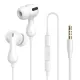 Навушники Baseus Encok HZ20 3,5mm Wired Earphones White A00171500213-00 mag-6932172657895145720