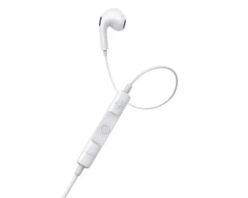 Навушники Baseus Encok Type-C lateral in-ear Wired Earphone C17 White NGCR010002 mag-6932172604264151182
