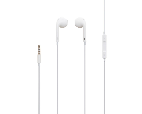 Навушники Iphone 5 Earpods (AA) white PLS-00-00035504