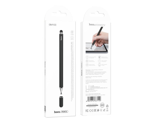 Стілус Hoco GM103 Universal Capacitive Pen Колір Білий 6931474767127