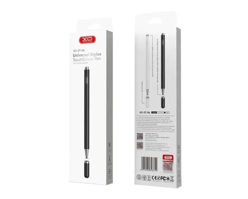 Стілус XO ST-06 Universal Touch-Sensitive Capacitor Pen Колір Білий 6920680848614 ma32340_3869208