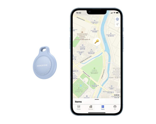 Розумний Брелок Borofone BC101 Exquisite Anti-Lost Колір Чорний 6941991117114