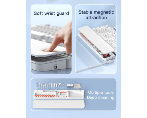 Універсальний набір для чищення 15 в 1 Колір Чорний 2020000495215 ma37937_3665301