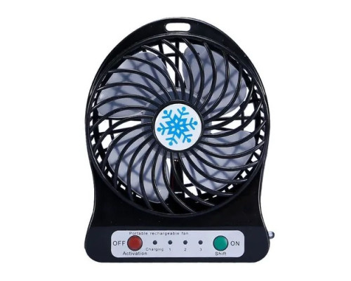 Вентилятор Портативний DAC-V1 Mini fan М'ята упаковка Колір Чорний 2020000495567 ma38944_3869358