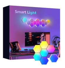 Світильник Стільниковий Соти RGB FWWSB8-17-9 (9шт.) Колір Білий 2020000494386 ma38864_3868659