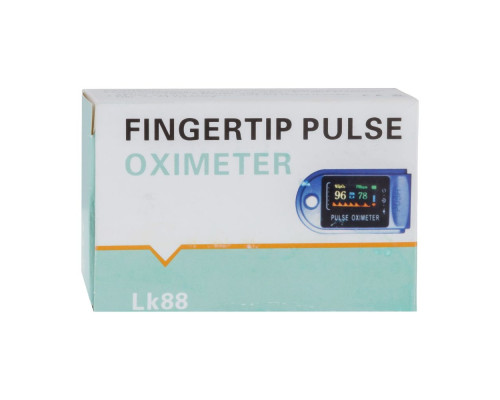 Портативний Пульсоксиметр LK88 Колір Синьо-Білий 2020000272182 ma27272_3869362