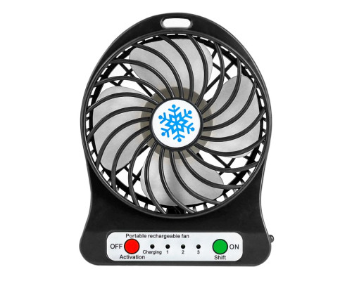 Вентилятор Портативний DAC-V1 Mini fan Колір Чорний 4974680032384 ma33518_3869085