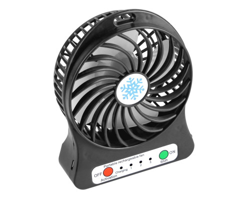 Вентилятор Портативний DAC-V1 Mini fan Колір Чорний 4974680032384 ma33518_3869085