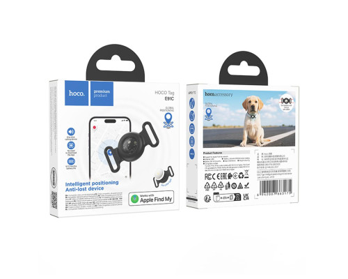 Розумний Брелок Hoco E91С для животных for IP Колір Білий 6942007663175 ma38070_3869500