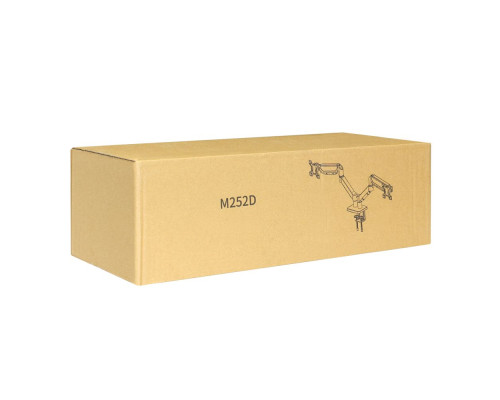 Настільний Кріплення-Кронштейн для Двох Моніторів M252D Колір Чорний 2020000468776 ma37283_3869122