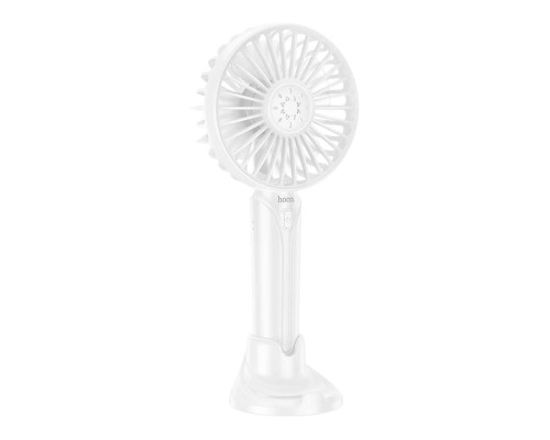Вентилятор Портативний Hoco DF07 1200mAh Колір Білий 6942007653558 ma36953_3869095