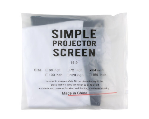 Екран для проектора 84" 16:9 Колір Білий 2020000479147 ma37669_3663798