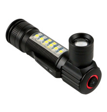 Ліхтар Тактичний D55 LED Red and Blue Колір Чорний 2020000464181 ma37889_3869190