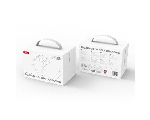 Массажер Для Шиї XO FG08 М'ята Упаковка Колір Білий 2020000495475 ma38873_3869356