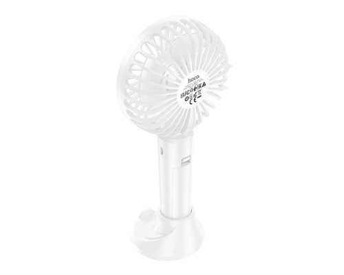 Вентилятор Портативний Hoco DF07 1200mAh Колір Білий 6942007653558 ma36953_3609653