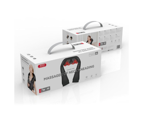 Массажер Для Шиї XO FG09 М'ята Упаковка Колір Чорний 2020000495468 ma38874_3869357