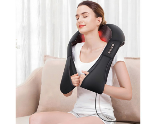 Массажер Для Шиї XO FG09 М'ята Упаковка Колір Чорний 2020000495468 ma38874_3869357