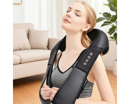 Массажер Для Шиї XO FG09 М'ята Упаковка Колір Чорний 2020000495468 ma38874_3869357