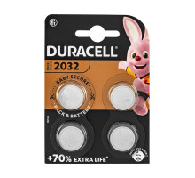 Батарейка Duracell CR2032 DSN уп. 4шт. NBB-140094