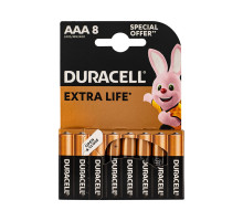 Батарейка Duracell AAA LR03 MN2400 уп. 1x8 шт. NBB-140097