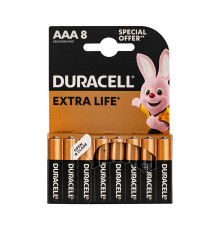 Батарейка Duracell AAA LR03 MN2400 уп. 1x8 шт. NBB-140097