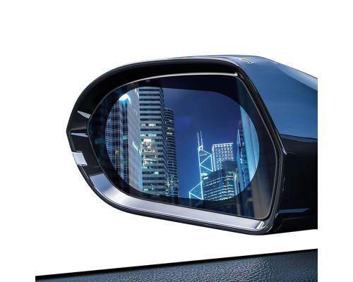 Плівка для скла Baseus 0.15mm Rainproof Film for Car Rear-View Mirror (Oval 2 pcs/pack 135*95mm) (SGFY-C02)