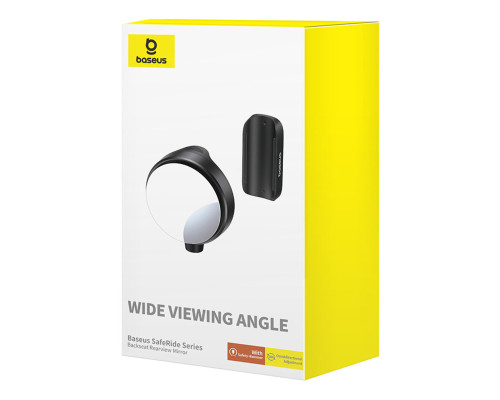 Дзеркало заднього виду Baseus SafeRide Series Backseat Rearview Mirror（1PCS）Cluster Black (C11537200111-00)