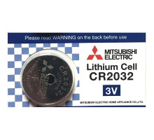 Батарейка Mitsubishi CR2032 Lithium 3V 1шт