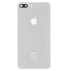 Задня кришка iPhone 8 Plus зі склом камери silver (Original China) PLS-00-00046586