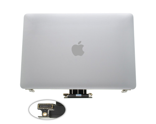 Кришка + Матриця в зборі для ноутбука Apple A1534 (2015), Silver, 100% оригінал (AASP)
