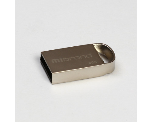 Flash Mibrand USB 2.0 Lynx 8Gb Silver (MI2.0/LY8M2S)