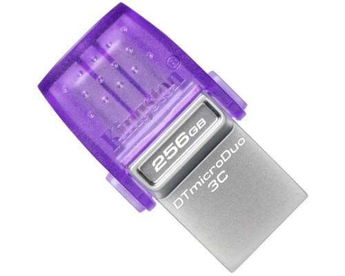 Flash Kingston USB 3.2 DT microDuo 3C 256GB (Type-A/Type-C) (200Mb/s) (DTDUO3CG3/256GB)