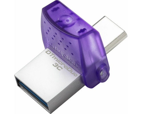 Flash Kingston USB 3.2 DT microDuo 3C 256GB (Type-A/Type-C) (200Mb/s) (DTDUO3CG3/256GB)